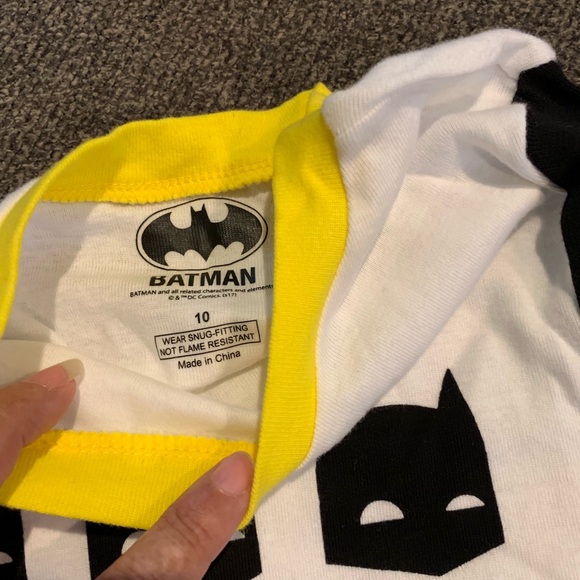 NWT Batman boy pajamas - Picture 3 of 3